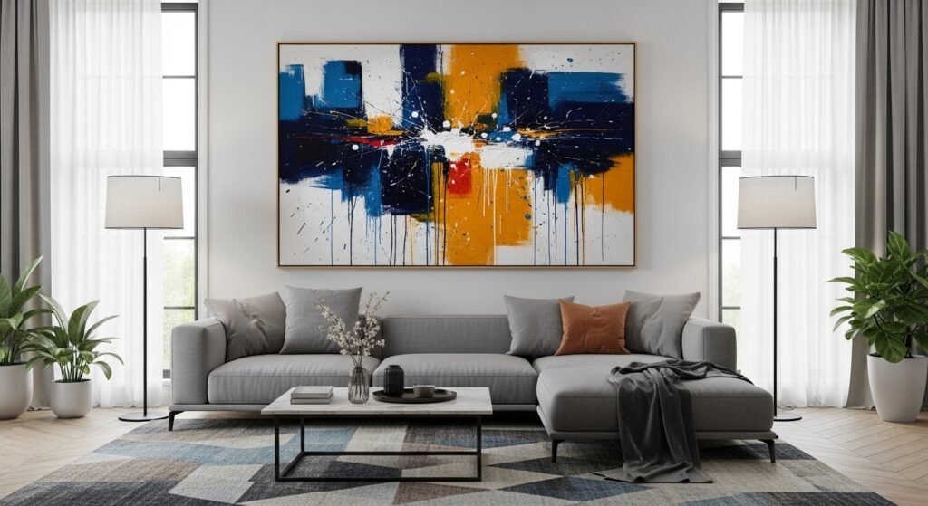 best wall art ideas for living room above sofa by jalkify by artisan anthology