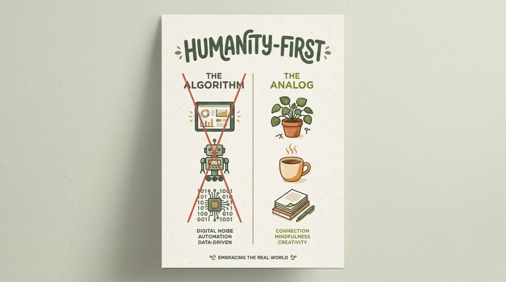 The Great Human Reset: Why the "Anti-AI" Lifestyle is 2026’s Ultimate Power Move by jalkify